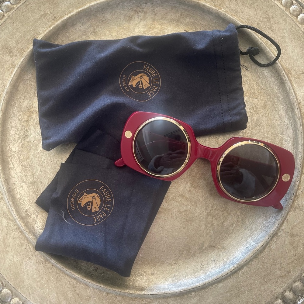 FAURE LE PAGE RARE SUNGLASSES